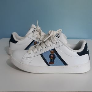 Polo Ralph Lauren boy's Quilton bear sneakers 10.5
